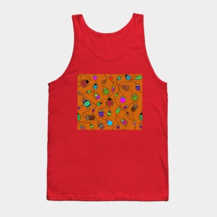 Funky Doodle Bugs Tank Top